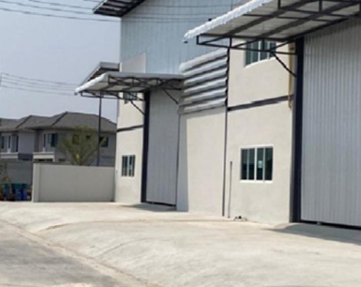 ให้เช่าโกดัง พร้อมสำนักงาน 2 ชั้น สภาพใหม่ ซอยเทศบาลบางปู 97 ถนนบางพลี ตำหรุ 10