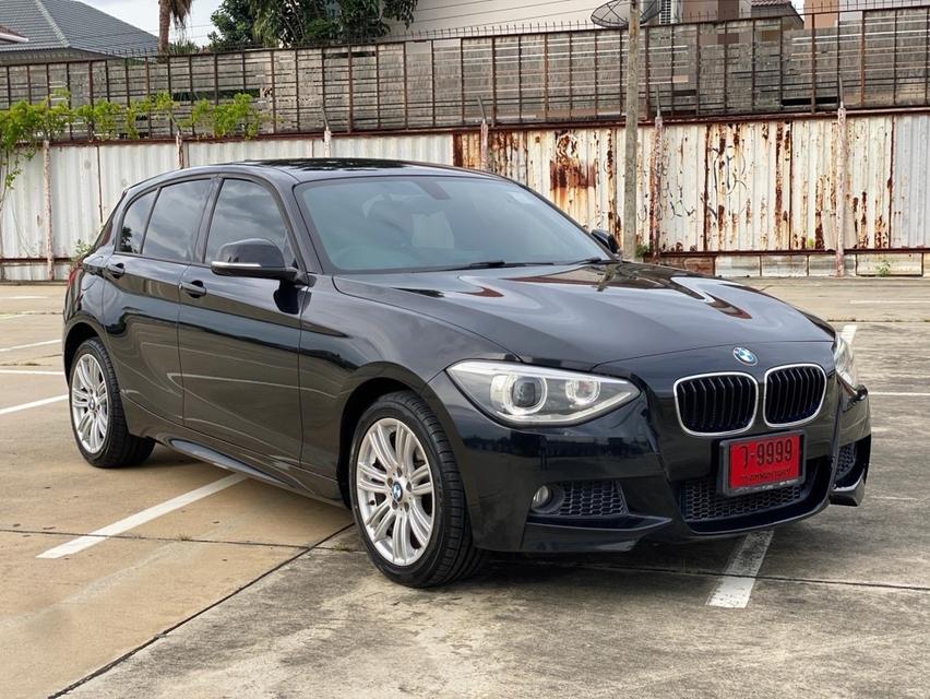 BMW116i M Sport ปี 2013 สีดำ ไมล์ 94,xxx km(แท้) PBG9999 4