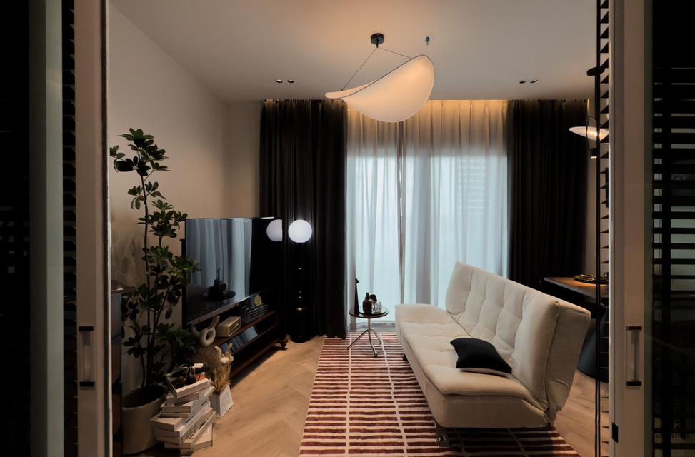 🤎✨ขายคอนโดโทนอบอุ่น พื้นที่กำลังดี ตอบโจทย์ชีวิตรีบเร่ง แต่ยังคงความสบายไว้ครบ 1