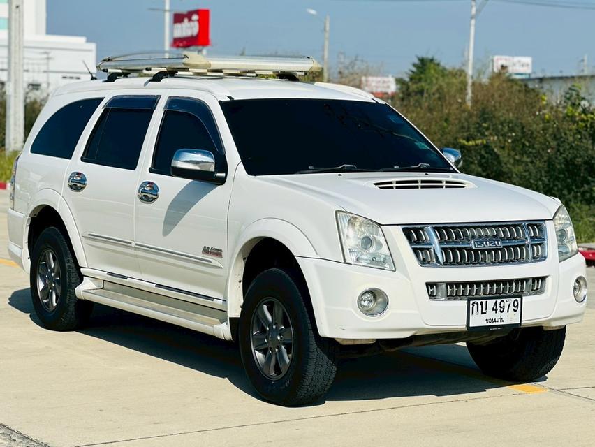 รถบ้านเข้าใหม่ มือเดียวออกห้างป้ายแดง ไมล์แท้ เข้าศูนย์ตลอด สวย เดิมๆ ราคาดี #ISUZU MU7 3.0i-TEQ 2WD VGS TURBO PLATINUM ปี2009 สีขาวมุข เกียร์ออโต้ เ
