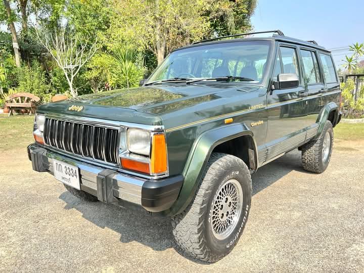 Jeep Cherokee ปี 1995 สีเขียว 4