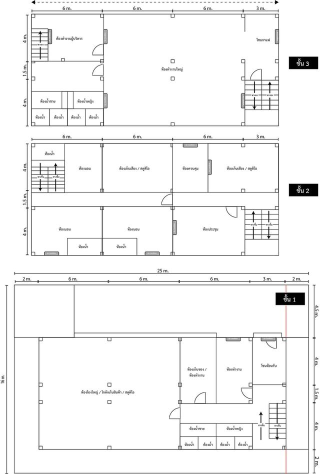 ขาย / เช่า อาคารสำนักงาน 3 ชั้น ชินเขต งามวงศ์วาน พร้อมเฟอร์นิเจอร์สำนักงาน  100 ตารางวา 5