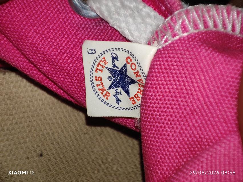 รองเท้า Converse แท้ รุ่นChuck Taylor All Star High(สีชมพู Pink Fuchsia) ผลิตในปี2014 (ขนาด Man 7.5/Women9.5/26cm/EUR41) ไซส์7.5 รูปที่ 5