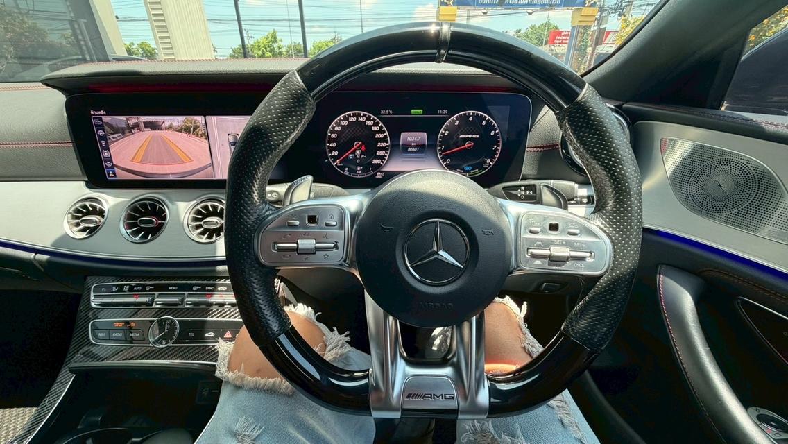 2022  BENZ CLS 53 AMG 4MATIC+ สีดำ เลขไมล์ 80,XXX KM รถสวย ไม่สีอุบัติเหตุใดๆ เซอร์วิส ศูนย์ ตามระยะ* รถออกศูนย์ Benz TH  31/07/19 รูปที่ 16