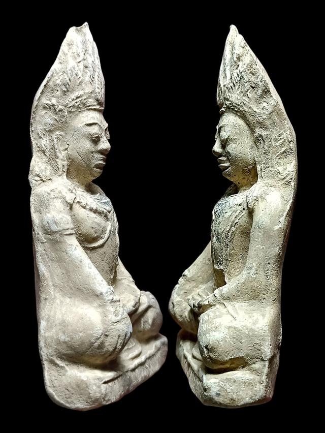 พระกรุ เทิดขนนก หริภุญชัย รูปที่ 4