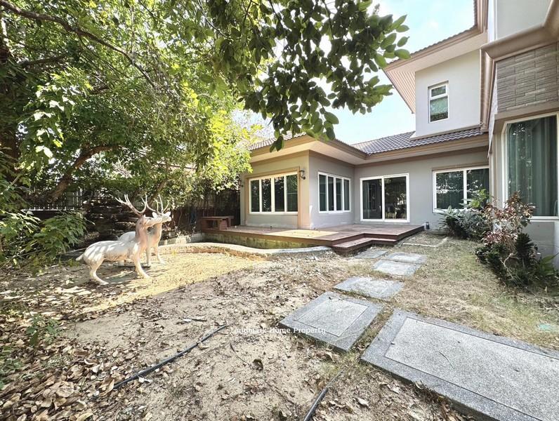 LM26-00014 ขายบ้านเดี่ยว 2 ชั้น ลัดดารมย์อิลิแกรน พระราม 5 เนื้อที่กว้างถึง 140 ตรว 4นอน 5น้ำ เดินทางสะดวก ติดวงเวียนพระ 2