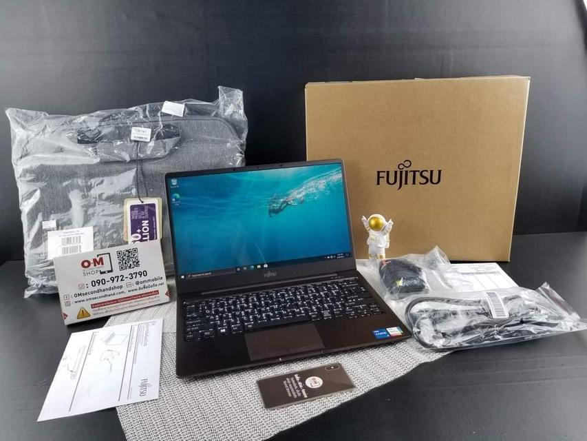 ขาย/แลก Fujitsu Stylish 14 นิ้ว Ram8 SSD512 Brown ศูนย์ไทย สภาพเอี่ยมๆ แท้ ครบยกล่อง เพียง 23,900 บาท  1