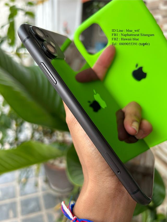 IPhone11 64GB เครื่องศูนย์ไทย ไม่ติดโปร ใช่ได้ทุกซิม สแกนใบหน้าได้ เดิมๆสภาพไร้รอย  9