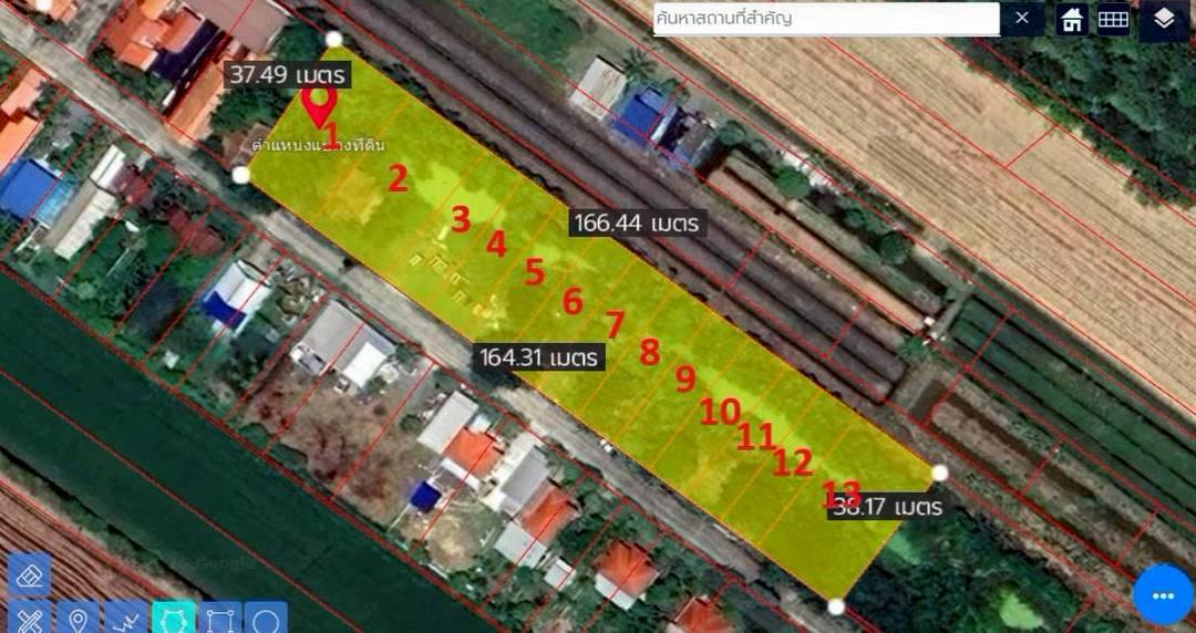 ขายที่ดิน 100 - 200 ตร.วา หรือ 4 ไร่ 1