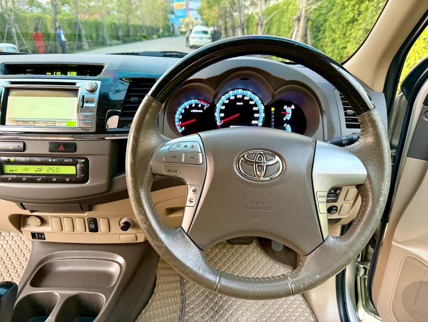 รหัสรถ CH3421 🚙 TOYOTA FORTUNER 2.7V AUTO ปี 2013 รูปที่ 15