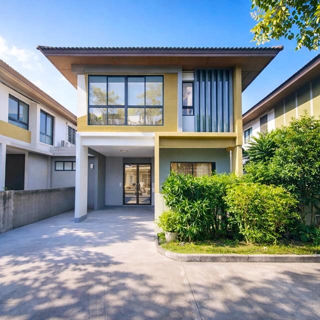 ใกล้ หทัยราษฎร์ 39 เพียง 800 ม. ปัญญาอินทรา บ้านเดี่ยวให้เช่า 2 ชั้น 3นอน 3น้ำ ถูกที่สุดใน ซาฟารี รร. สาธิตพัฒนา 500 ม. 1