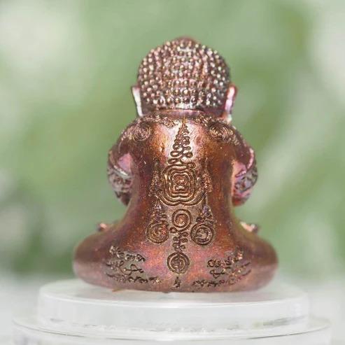 Phra Pidta “Miraculous Wealth” Edition – Rainbow-Hued Metal Alloy – Luang Pho Yod, Wat Takroh (2022 Ceremony)