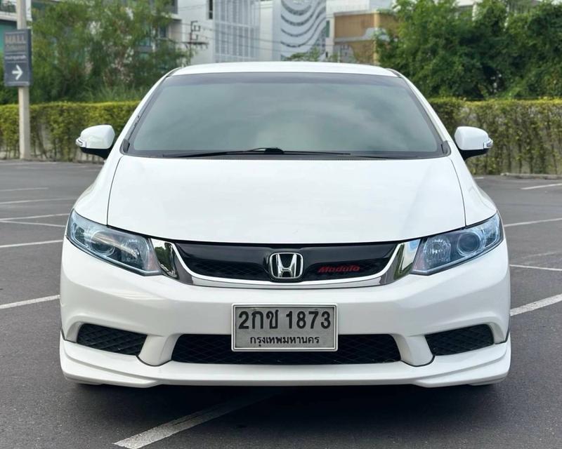 Honda Civic FB 1.8 E เกียร์ Auto สีขาว ปี2013 รหัส QT1873 6