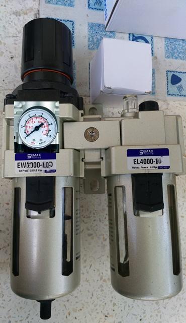 EC5010-10D Filter regulator 2 unit size 1" auto แบบอัตโนมัติ pressure 0-10bar(kg/cm2) 150psi กรอง น้ำ ลม ฝุ่น ในระบบลม