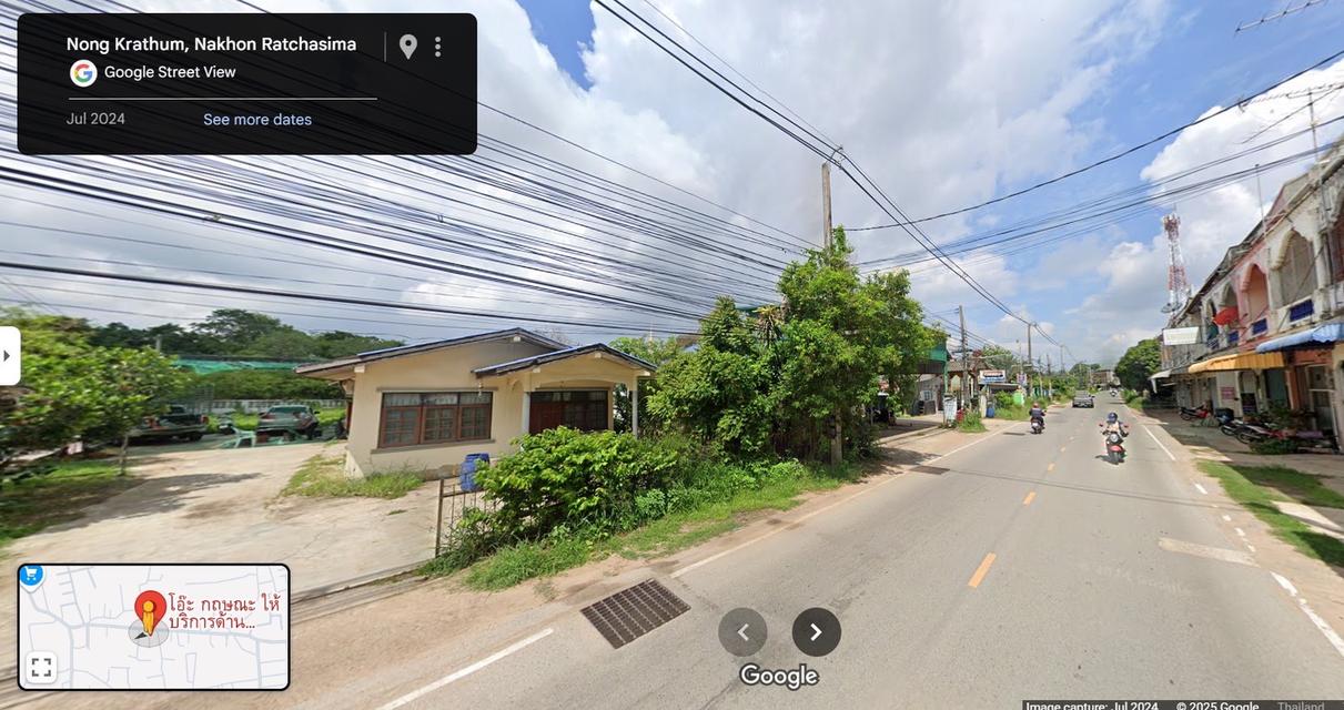 ขายที่ดินพร้อมบ้านหลังเดอะมอลล์โคราช ทำเลดีติดถนน 4