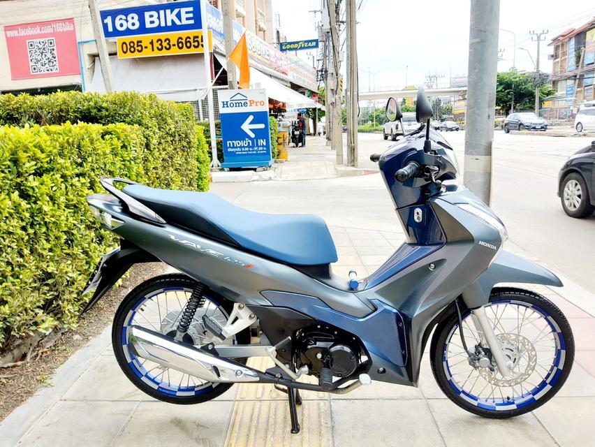 Honda Wave125i LED ตัวท็อป ปี2024 สภาพเกรดA 4309 km เอกสารพร้อมโอน 2