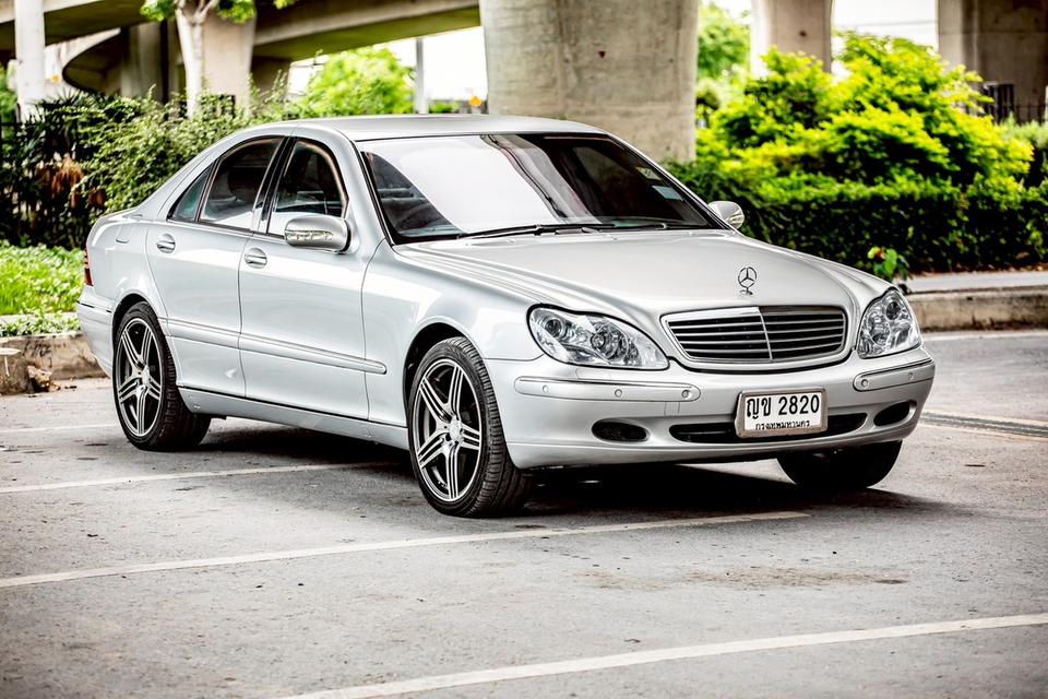 Benz S280 ปี 2001 สีเทา สวยสภาพดี