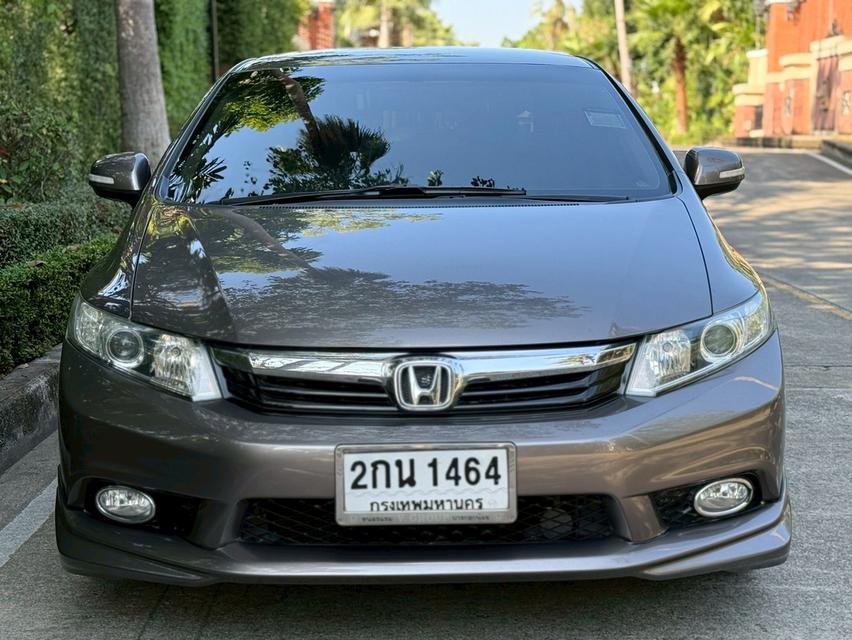 รหัสรถ PJP1464 2013 HONDA CIVIC 1.8 E NAVI (สีน้ำตาล) รูปที่ 4