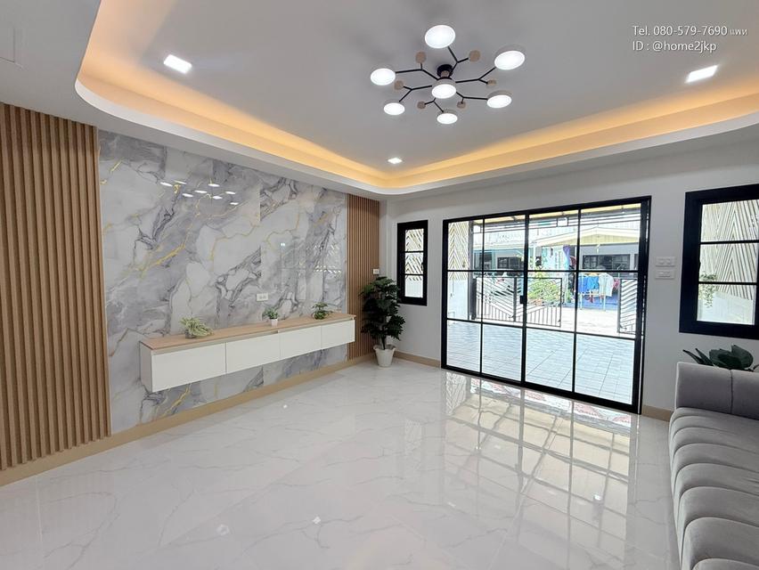 หมู่บ้านกิตติชัยวิลล่า 3 ถนนคู้คลองสิบ ทาวน์เฮาส์ 2 ชั้น รีโนเวทใหม่ สภาพสวยเหมือนใหม่ 4