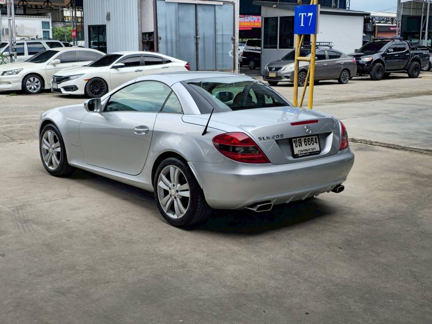 รหัสรถ BAC6664 BENZ SLK 200 KOMPRESSOR ROADSTER R171 2008 จด 2009  7