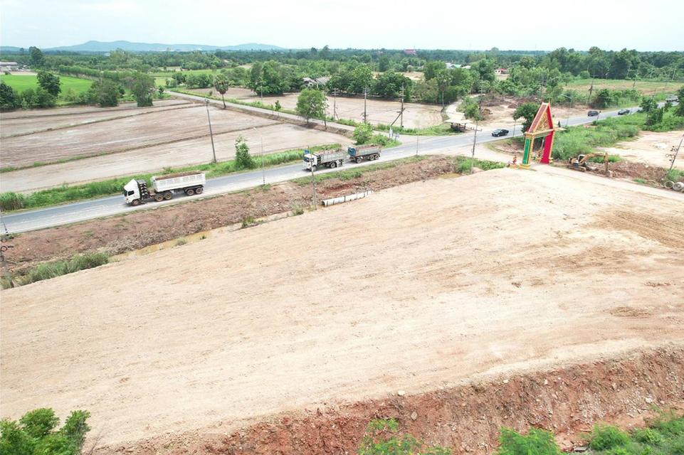 ขายที่ดินถมแล้วสด/ผ่อนเริ่มต้น 152 ตรว.ติดถ.เส้นพนม-ท่าลาด-สนามชัยเขต2ด้าน เหมาะเปิดหน้าร้านใกล้ชุมชน พนมสารคาม ฉะเชิงเทรา 3