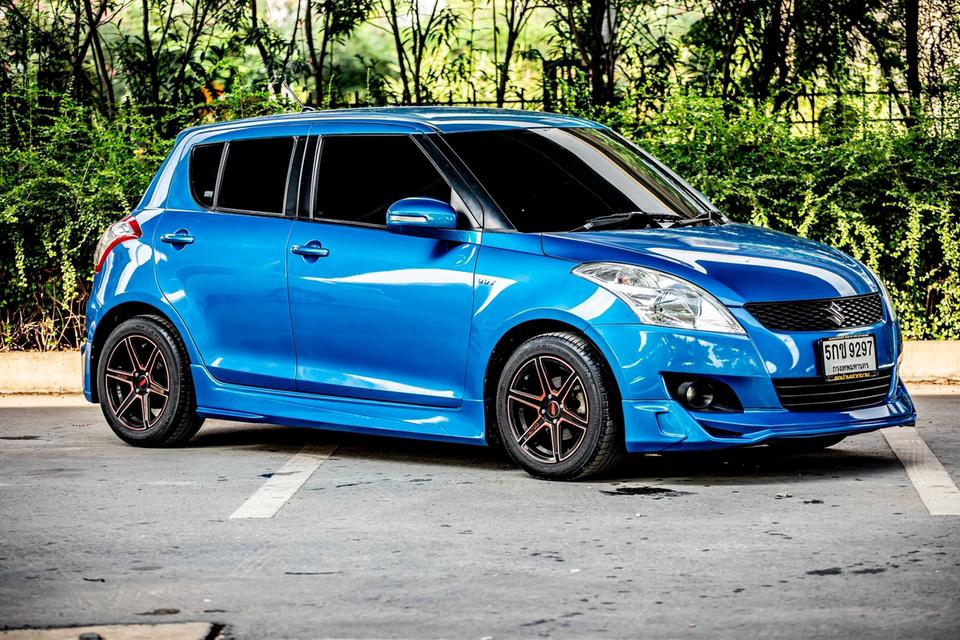 SUZUKI SWIFT 1.25 GLX สีฟ้า ปี 2014 มือเดียวป้ายแดง 3