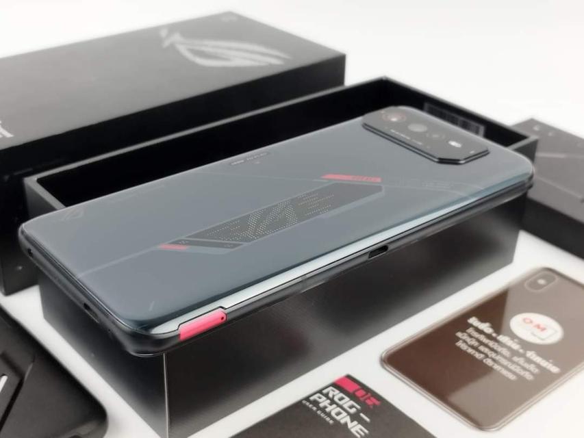 ขาย/แลก Asus Rogphone6 Tencent Games 12/128GB สี Black รอมGlobal สภาพสวยมากๆ Snapdragon 8+ Gen1 เพียง 21,900 บาท  5