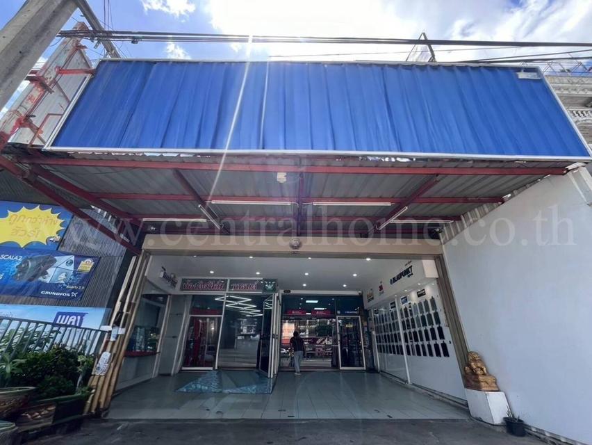 อาคารพาณิชย์ 5 ชั้น 2 คูหา ถนนกาญจนาภิเษก ใกล้ เซ็นทรัล เวสต์เกต 5