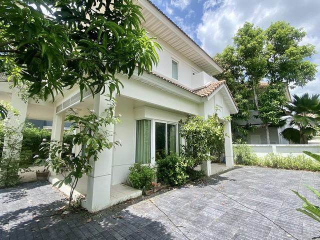 บ้านเดี่ยว เพอร์เฟค เพลส ราชพฤกษ์ เฟส 1 บ้านพร้อมอยู่ พื้นที่สวนกว้าง 1