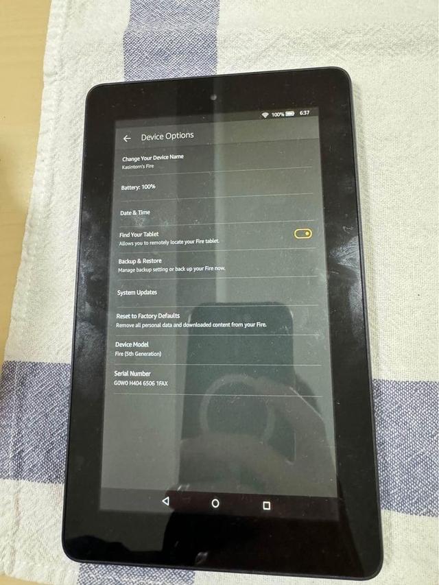 ส่งต่อราคาดี Amazon Kindle Fire HD 3