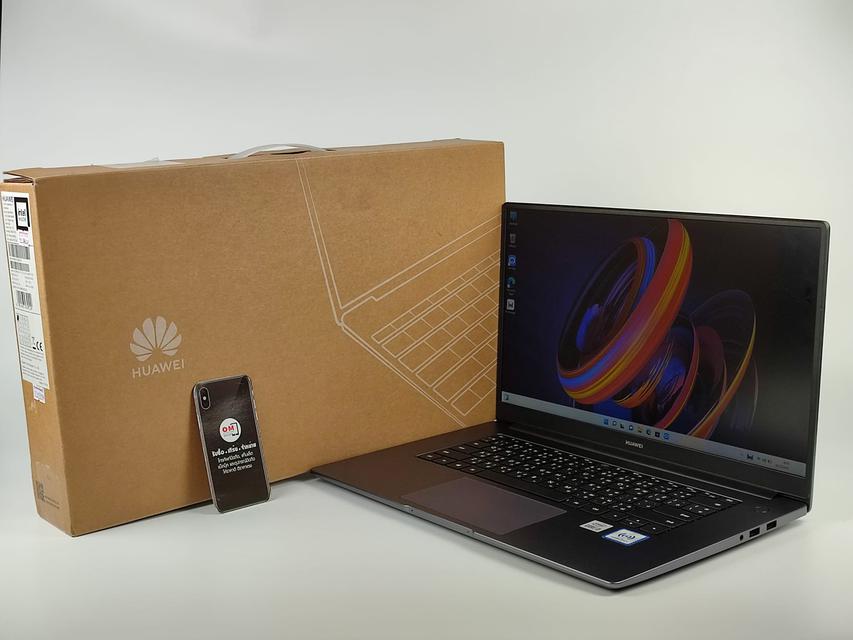 รูป ขาย/แลก Huawei MateBook D15 Core i3-10110U /Ram8 /SSD256 ศูนย์ไทย แท้ ครบยกกล่อง เพียง 12,900 บาท  1