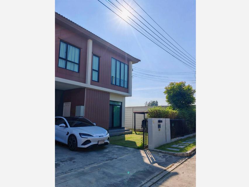 บ้านเดี่ยวแปลงมุมให้เช่า 56 ตร.วา โครงการ เดอะ ริคโค้ เรสซิเดนซ์ วงแหวน-หทัยราษฎร์ ใกล้ตลาดมารวย 1