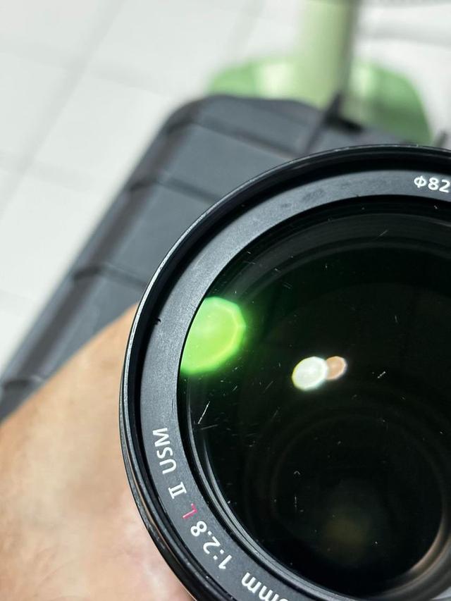 เลนส์ canon ef 24-70 f2.8L ii ไม่มีกล่อง 2