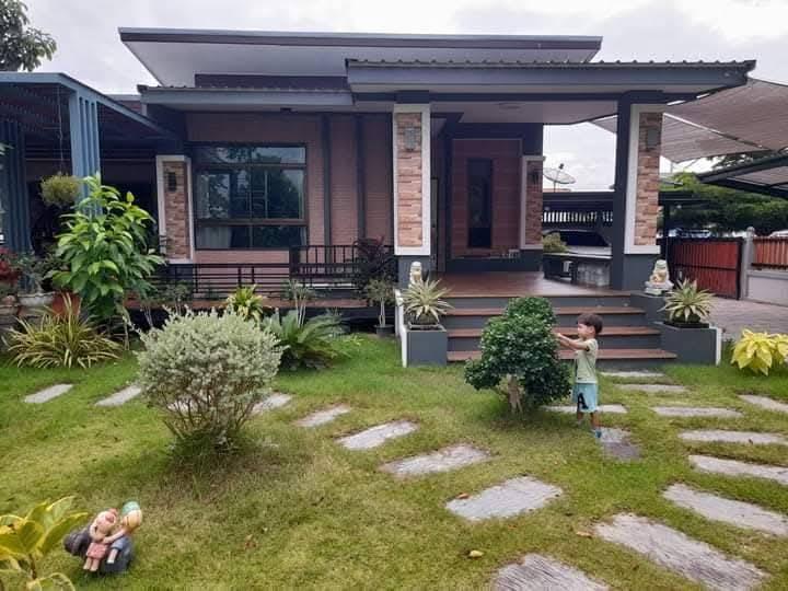 บ้านเดี่ยวชั้นเดียว สนามหญ้า พร้อมบ้านรับรอง ติดแม่น้ำ 6