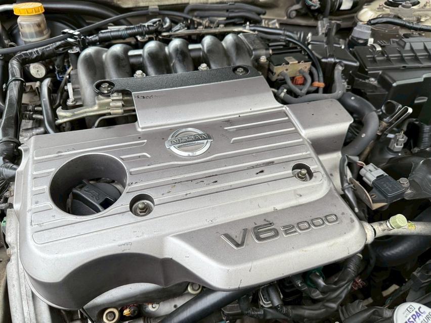  NISSAN CEFIRO 2.0 EXECUTIVE V6 TOP 2002 A33 สีน้ำตาล 17