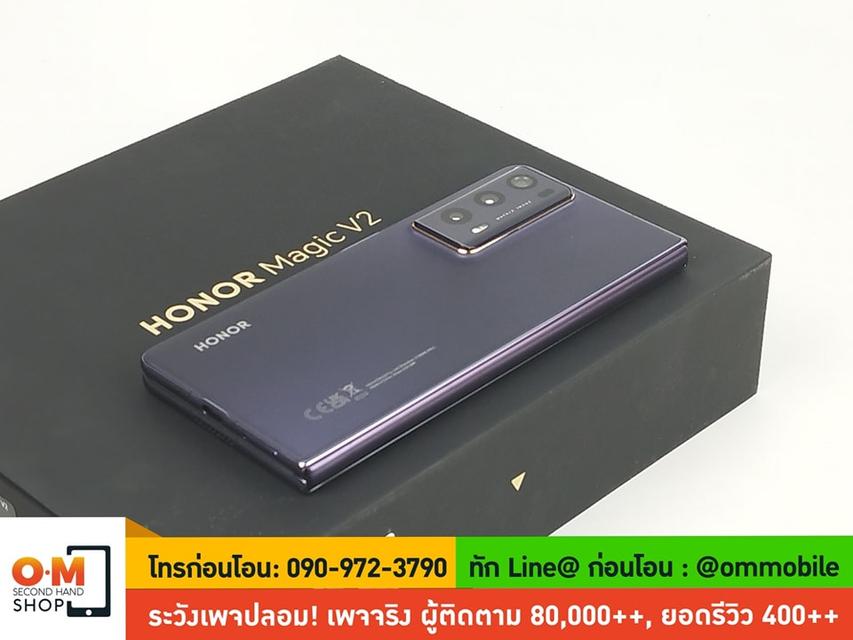 ขาย/แลก Honor Magic V2 16/512 สี Purple ศูนย์ไทย ประกันศูนย์ 02/02/2025 สภาพสวยมาก แท้ ครบกล่อง เพียง 41,900 บาท  4