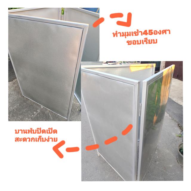 ฉากบังลมเตาแก๊สแบบ2บาน 3