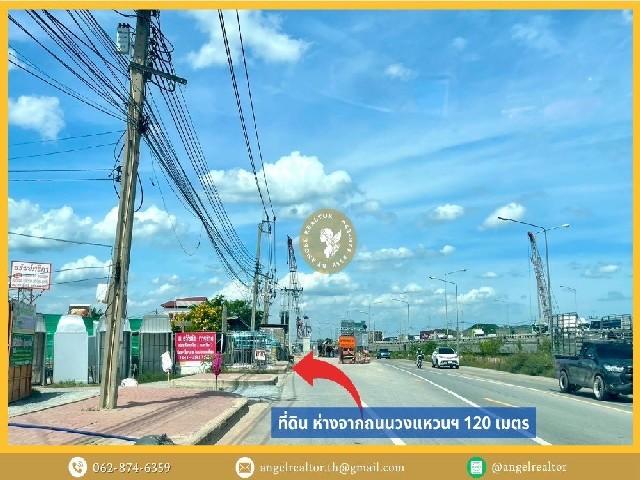 ขายที่ดิน พระราม2-สะแกงาม 2-0-11.5 ไร่ 150 ม.จากวงแหวน แปลงสวย ถมแล้ว อยู่ใกล้ซอยสะแกงาม 30 3
