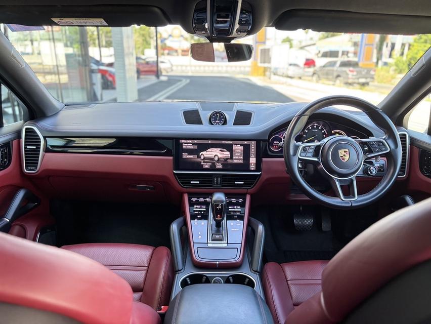 รหัสรถ KPV6474 2021 Porsche Cayenne coupe  9
