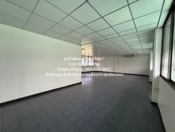 OFFICE ขายอาคารสำนักงาน 6 ชั้น (รีโนเวทแล้ว) มีลิฟต์ พร้อมโรงจอดรถ ติดถนนรัชดาภิเษก 161 ตร.ว. (พื้นที่ใช้สอย 2,408 ตร.ม. 7