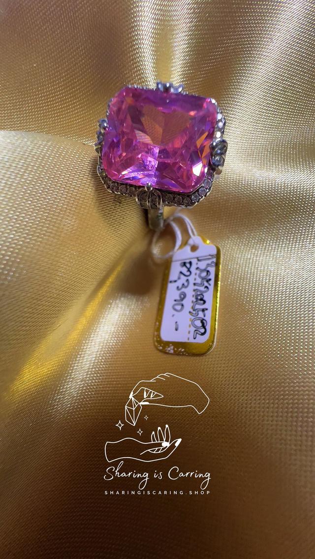 แหวนแฟชั่น เพชรแฟนซี CZ สวยน่ารักกกมาก แบบ บริดเจอตัน ราคา ฿1,390.- บาท รวมส่ง Bridgerton style