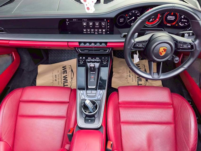 รหัสรถ KPV991 2022 PORSCHE 992 CARRERA TARGA 4S 10