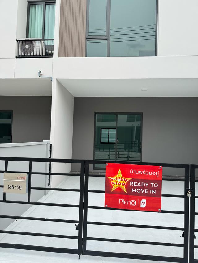 ขายบ้านด่วน pleno รามอินทราบางชันสเตชั่น 2 วิวหลังบ้านติดบึงบัว สนใจติดต่อ 089-2031188 10