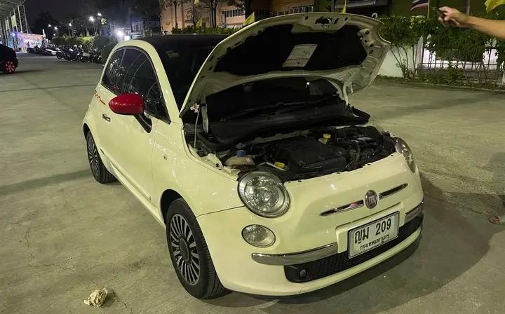 Fiat 500 มือสองสีขาว 8