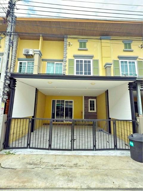 ตลาดสดสมศรี 600 ม. สุขสวัสดิ์-พุทธบูชา โลตัส ประชาอุทิศ ให้เช่าทาวน์เฮ้าส์สุดหรู 2 ชั้น 4นอน 3 น้ำ 22 ตร.วา. 180 ตร.ม.. 1