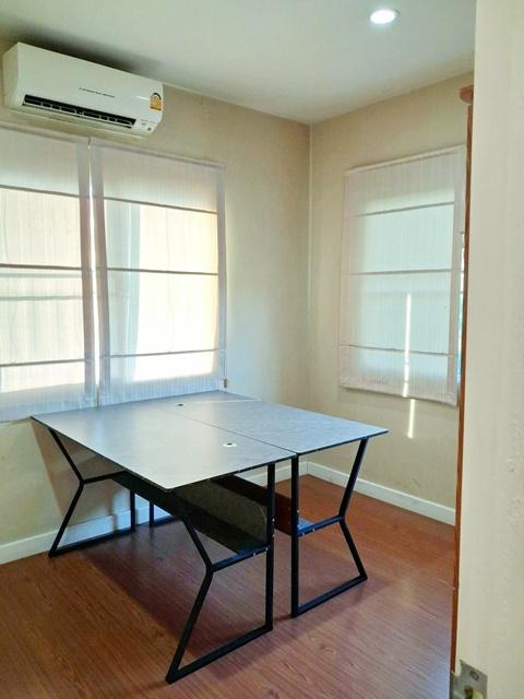 บ้านเดี่ยวสุดหรู 2 ชั้น จัดเต็มเฟอร์ฯ รร.ร่วมฤดีวิเทศศึกษา 1กม. สุวรรณภูมิ เฟส2 ถ.ร่มเกล้า2-8 ลด37% เหลือ 21,999B-M MRTเ 6