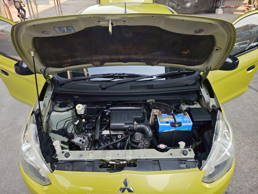 🔥รถสวย ขับดี ขายถูกมาก Mitsubishi Mirage 1.2 GL MT ปี 2013 รูปที่ 12