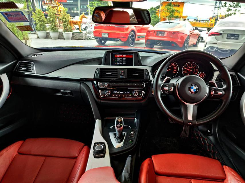 2018 BMW 320d M-Sport สีดำ เกียร์ออโต้ Topสุด 5