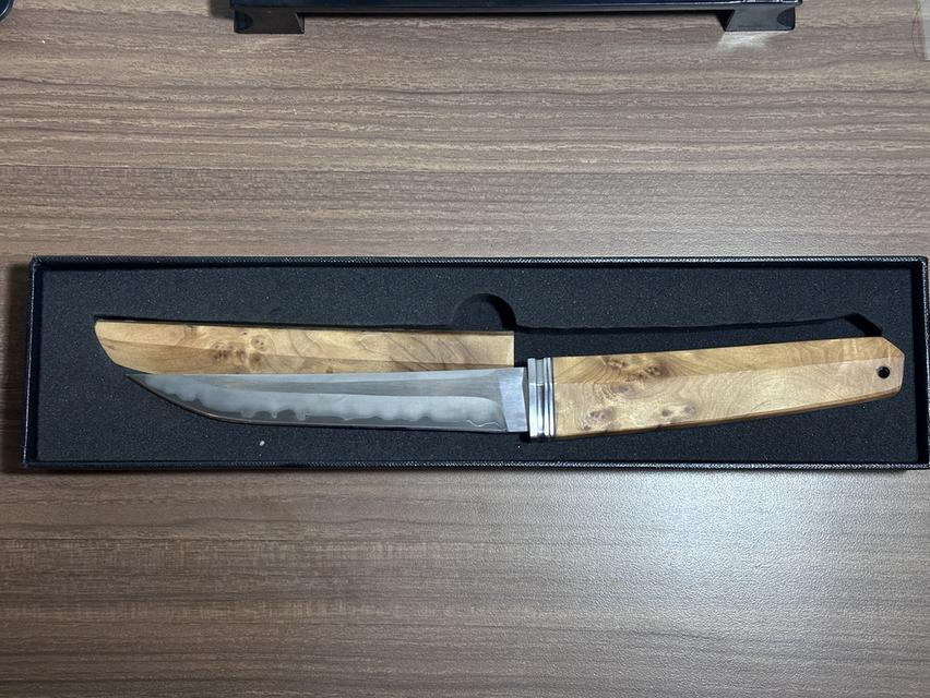 มีด (ลายไม้สวยงามมีกลิ่นหอม)ไม่ผ่านการใช้งาน 2