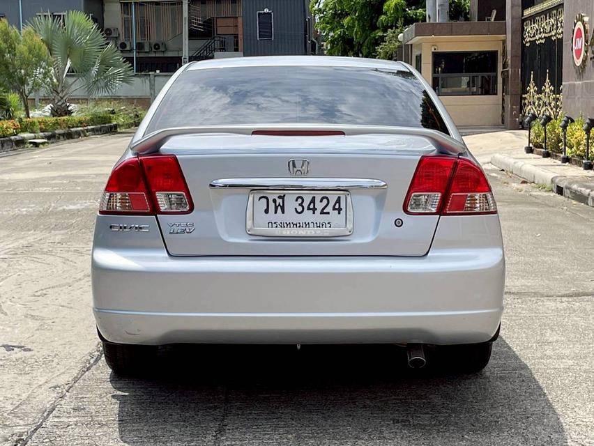 HONDA CIVIC 1.7 VTi (AS) ปี 2003 AUTO สภาพนางฟ้า